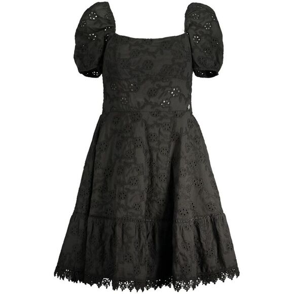 Guess Jeans Nero Cotton Women Women's Dress